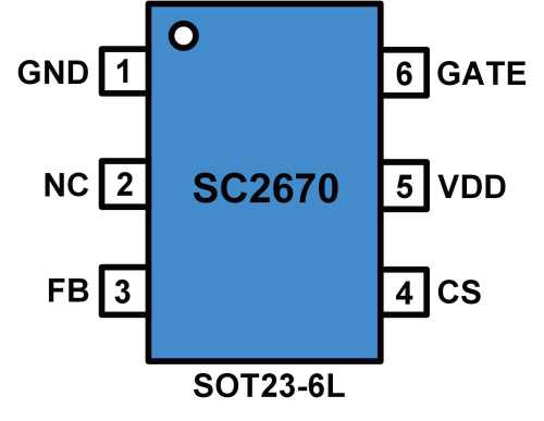 SC2670-原边反馈（PSR）功率控制器